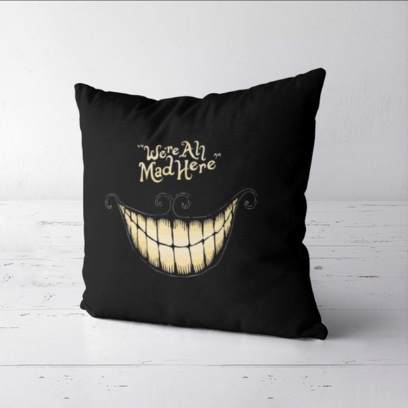 We're All Mad Here Pillow Case 2 Set - Picture 4 of 6